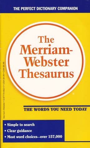 synonym for|Thesaurus by Merriam.
